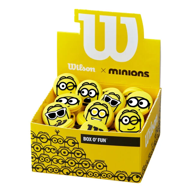 Wilson MINIONS VIBRATION DAMPENER BOX 50 PACK 3 Wilson MINIONS VIBRATION DAMPENER BOX 50 PACK