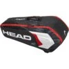 Head Djokovic Combi 6 Racket Bag -Tennis Equipment Store 283058 BKWH djokovic combi black white