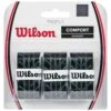Wilson Profile Overgrip X3 -Tennis Equipment Store WRZ4025BK wilson profile overgrip black